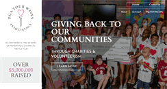 Desktop Screenshot of pgatourwives.org